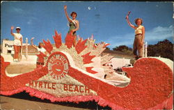 Sun Fun Festival Float Postcard