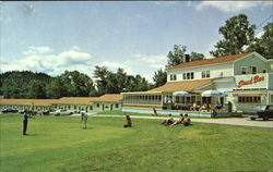 The Country Club Motel Postcard