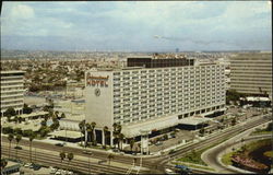 Los Angeles International Hotel California Postcard Postcard