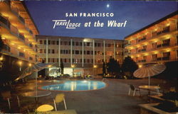 San Francisco Travelodge at the Wharf California Postcard Postcard