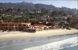 Dinner on the Beach Marine Room Restaurant Postcard