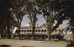 The Sheridan Inn Wyoming Postcard Postcard