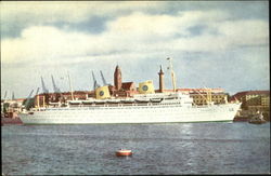 MS KUNGSHOLM Cruise Ships Postcard Postcard