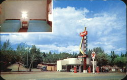 Ideal Motel Postcard