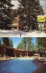 Play-Chalet Motel Postcard