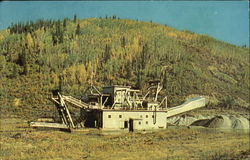 Gold Dredge Postcard