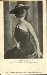 Le Domino Rouge Postcard