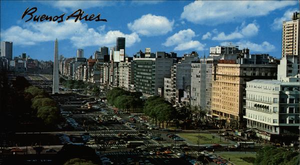 card the 4 you make Argentina view Panoramic Buenos Aires of