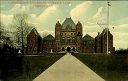 Parliament Buildings, Queen Park Postcard