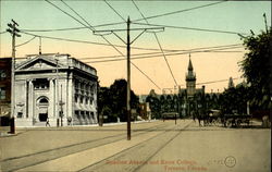 Spadina Avenue and Knox College Postcard