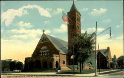 First Congretional Church Postcard