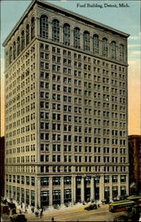 Ford Building Detroit, MI Postcard Postcard