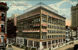 Pittsburgh Life Building Liberty Ave. and Federal St. Pennsylvania Postcard Postcard