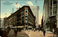 Liberty and Oliver Avenue Postcard