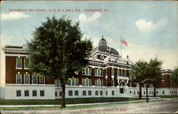 Sacramento High School Postcard