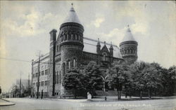 Detroit Museum of Art Michigan Postcard Postcard