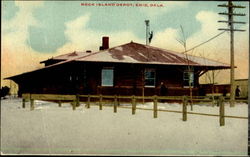 Rock Island Depot Postcard