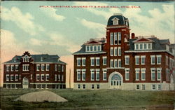 Okla. Christian University& Music Hall, Enid, Okla Postcard