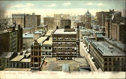 Looking West from Planters Hotel. St. Louis, U. S. A Missouri Postcard Postcard