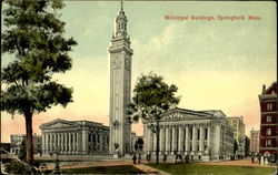 Municipal Buildings Postcard