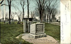 Lexington Battlefield Memorial Postcard