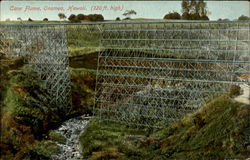 Cane Flume (120 ft. high), Onomeo Papaikou, HI Postcard Postcard