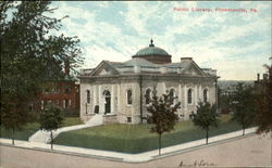 Public Library Postcard