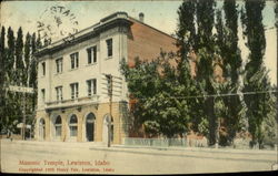 Masonic Temple Postcard