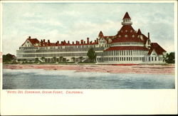 Hotel Del Coronado California Postcard Postcard