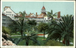 The Court, Hotel Del Coronado Postcard