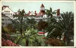 9120 THe Court, Hotel Coronado, Coronado Beach, Calif California Postcard Postcard