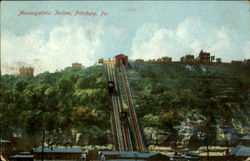 Monongahela Incline, Pittsburg, PA Postcard