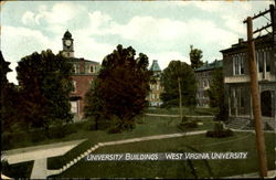 West Virginia University Morgantown, WV Postcard Postcard