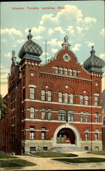 Masonic Temple Postcard