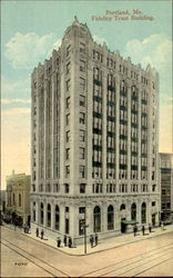 Fidelity Trust Building Portland, ME Postcard Postcard