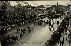 "Centennial of the Oranges', N.J." Fifth Regiment, N.G.N.J Postcard