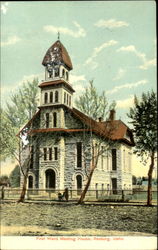 First Ward Meeting House, Rexburg, Idaho Postcard Postcard