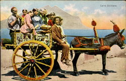 Carro Siciliano Postcard