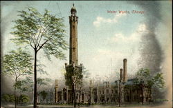 Water Works, Chicago Postcard