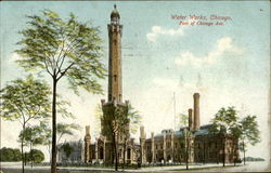 Water Works, Chicago Postcard