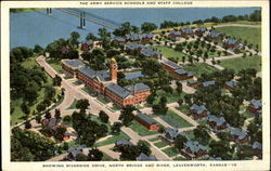 The Army Service Schools and Staff College Postcard