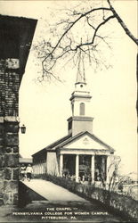 The Chapel-- Pennsylvania College for Women Campus Pittsburgh, PA Postcard Postcard