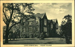 Lortz Science Hall - Wilson College Chambersburg, PA Postcard Postcard