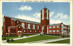 Methodist Church Johnson City, TN Postcard Postcard