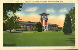 U.S. Veterans Administration Home Postcard