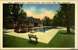 Swimming Pool, Kingswood School Bean Station, TN Postcard Postcard