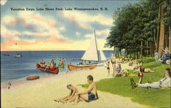 Vacation Days Lake Winnipesaukee, NH Postcard Postcard