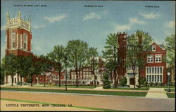 Loyola University Postcard