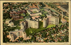 Cleveland City Hospital Postcard