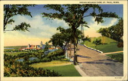 Indian Mounds Park Postcard